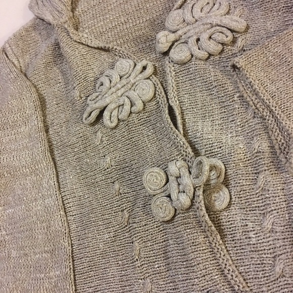 Coldwater Creek Metallic Cardigan Extra Large - Picture 3 of 4